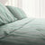Hamptons Stripe Aqua Haze Bed Linen by Odyssey Living
