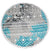 Indie Round Beach Towel by Odyssey Living