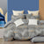 Axel Grey Quilt Cover Set by Odyssey Living
