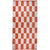 Checka Coral Towel by Odyssey Living