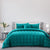 Deluxe Faux Fur Emerald Comforter Set by Odyssey Living