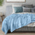 Ultra Plush Sky Blue Blanket by Odyssey Living
