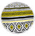 Native Round Beach Towel by Odyssey Living