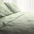 Shakira Sage Thermal Flannelette Sheet Set by Odyssey Living