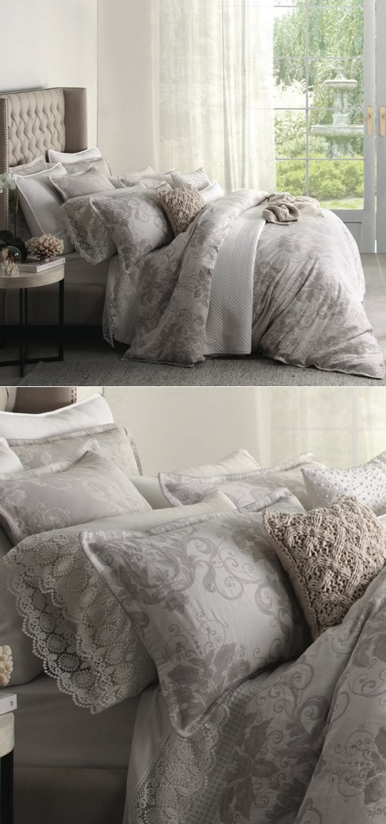 Ines Linen Quilt Cover Set by Private collection – Cottonbox Pty Ltd