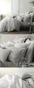 Newbury Silver Quilt Cover Set by Private collection