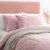 Ditty Pink Egyptian Cotton Flannelette Quilt Cover Set by Park Avenue