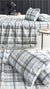 Heathered Plaid Cotton Flannelette Sheets by Park Avenue