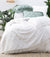 Medallion White Coverlet Set by Park Avenue