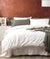 Natural Bamboo White Quilt Cover set by Park Avenue