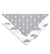 2pk Grey Bandana Bib by Peanut Shell