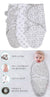3pk Grey Safari Sky Swaddles by Peanut Shell