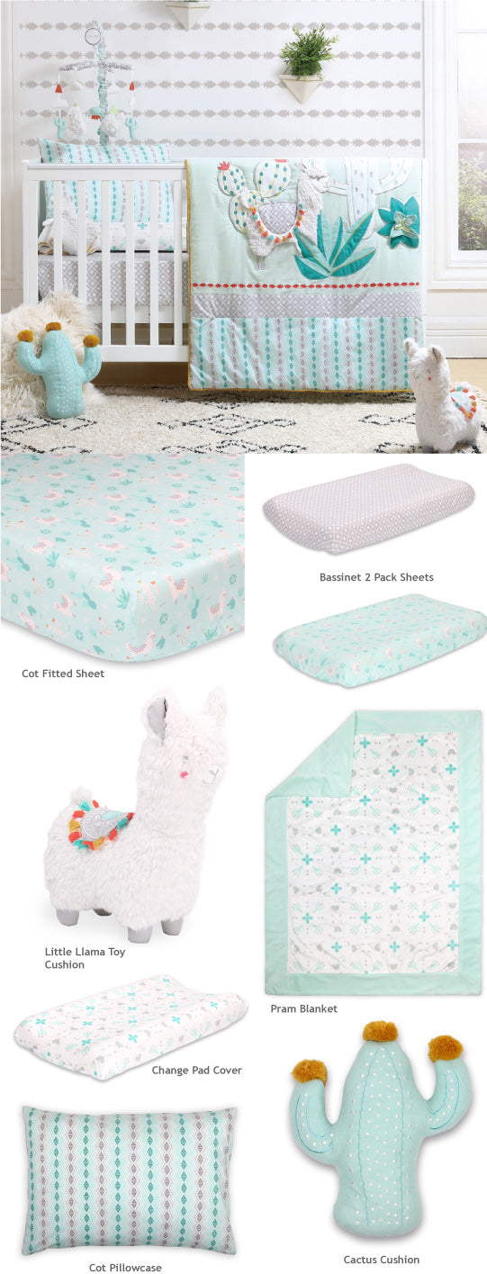 Little Llama Plush Toy by Peanut Shell – Cottonbox Pty Ltd