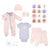 Periwinkle Layette Gift Set by Peanut Shell