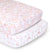 2pk Cot Fitted Sheets Pink Whimsy & Woodland by Peanut Shell