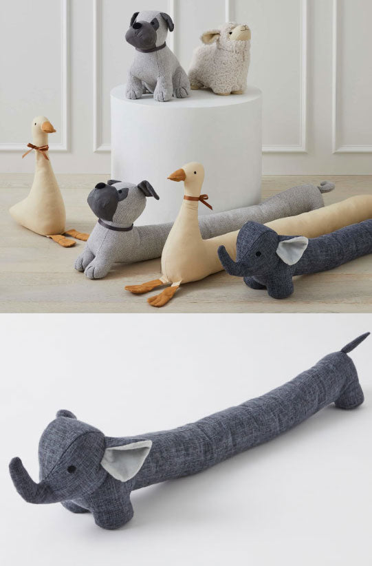 Elle Draught Stoppers 2 PACK by Pilbeam Living Cottonbox Pty Ltd
