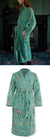 Les Fleurs Green Bath Robes by Pip Studio