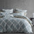 Alchemy Aegean Quilt Cover Set by Logan Mason
