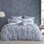 Arlo Slate Quilt Cover Set by Logan Mason