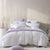 Balmoral Lilac Quilt Cover Set by Logan Mason
