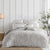 Grace Dove Quilt Cover Set by Logan Mason