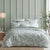 Grace Sage Quilt Cover Set by Logan Mason