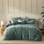 Moana Cilantro Quilt Cover Set by Logan Mason