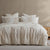 Pixel Stone Quilt Cover Set by Logan Mason