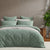 Palmera Sage Quilt Cover Set by Logan Mason
