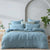 Santa Fe Teal Quilt Cover Set by Logan Mason