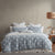 Tahiti Denim Quilt Cover Set by Logan Mason