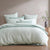 Vector Sage Quilt Cover Set by Logan Mason