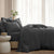 Bamboo Linen Charcoal Bed Linen by Private Collection