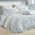 Bloom Denim Quilt Cover Set by Private Collection