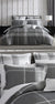 Cannon Charcoal Quilt Cover Set by Private collection