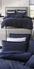 Everton Navy Quilt Cover Set by Private collection