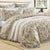 Perpetua Natural Quilt Cover Set by Private Collection