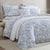 Quinn Denim Quilt Cover Set by Private Collection