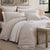 Savanna Natural Quilt Cover Set by Private Collection