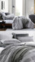 Subi Grey Quilt Cover Set by Private collection