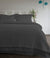 Ardent Charcoal Super Soft Waffle Blanket by RANS