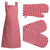 Gingham Check Red Kitchen Linen by RANS