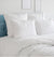 La Via White 400TC Cotton Quilt Cover Set by RANS