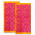 Jacquard Velour Large Beach Towel 2 PACK Lara by Renee Taylor