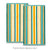 Jacquard Velour Large Beach Towel 2 PACK Teal Striped by Renee Taylor
