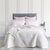 Cavallo White French Linen Coverlet Set by Renee Taylor