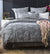 Chevvy Silver Quilt Cover Set by Renee Taylor