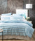 Classic Tufted Blue Quilt Cover Set by Renee Taylor