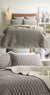 Diamante Charcoal Coverlet Set by Renee Taylor