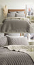 Diamante Charcoal Coverlet Set by Renee Taylor